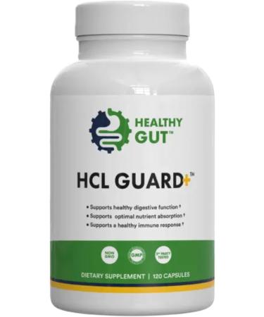 Healthy Gut Gas and Bloating Bundle | HoloZyme 180 Capsules Tributyrin-X 90 Softgels and HCL Guard+ 120 Capsules - Buy Online on GoSupps.com