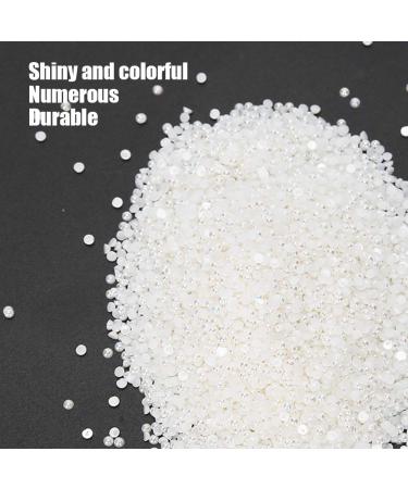 10000 Pcs 2mm Nail Art Beads - 3D Manicure Decor & Pearl Stickers for Salon & Home Use - Buy Online on GoSupps.com