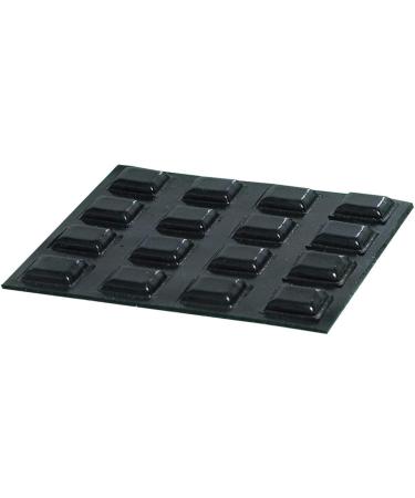 Bump Dots - Black Square (25 Pack) | Tactile Adhesive Raised Markers - Buy Online on GoSupps.com
