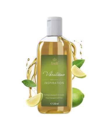 Vibratissimo Inspiration - Massage Oil Love Oil Body Oil with a Lime Scent Inspiration 250 ml (Pack of 1) - Buy Online on GoSupps.com