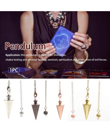 Faderr W nschelruten Pendulum - Spiritual Reiki Copper Cone for Fortune Telling & Healing | International Shipping - Buy Online on GoSupps.com