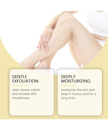 homomdy Lemon Vitamin C Body Scrub Exfoliating Gel for Deeply Cleansing Dead Skin and Blackheads Moisturizing Brightening and Whitening with Refreshing Lemon Scent Minimizes Pores 1pcs - Buy Online on GoSupps.com