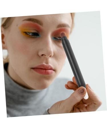 IWOWHERO Makeup Eyeshadow Eye Makeup Stick Eye Shadow Small Eyeshadow Make up Eyeshadow Eye Makeup Brush Double Head Lip Brush 1 count (Pack of 1) Silver - Buy Online on GoSupps.com