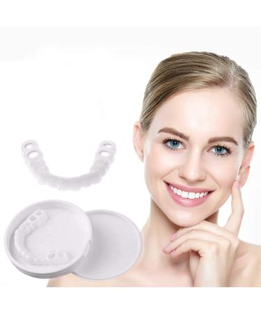 Cosmetic teeth cosmetic veneers teeth temporary prostheses teeth artificial teeth top and bottom dental cover quickly repair your teeth teeth cosmetics