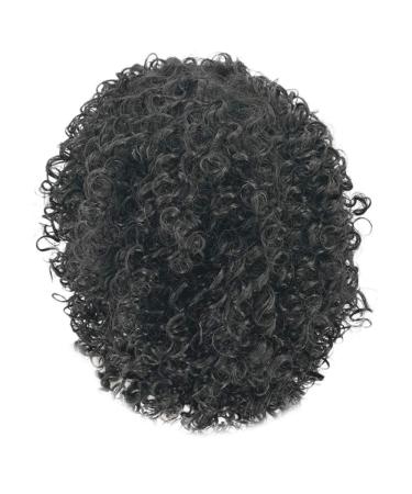 Shop Afro Black Curly Synthetic Wig for Women | Long Hair Curls for Cosplay & Anime - Buy Online on GoSupps.com