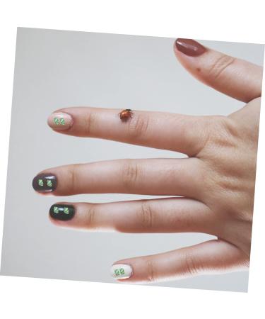 BIUDECO 1 Glass Chip DIY Charm Fillers Nail Art Accessories Shiny Nail Stickers Glass Charms Filling Nail Crushed Glass Nail Art Charms Glass Epoxy Fillers DIY Glass Fillers Manicure Charm 0.5X0.3cm Green - Buy Online on GoSupps.com