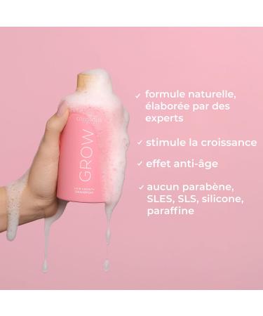 COCOSOLIS GROW Shampooing pour la Croissance des Cheveux avec Anti- ge Vitamine E et Principe Actif - Buy Online on GoSupps.com