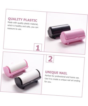 PACKOVE Outil de Nettoyage D'huile de Manucure en Rouleau Absorbant Taille Standard Noir pour Nail Art Professionnel Usage Quotidien - Buy Online on GoSupps.com