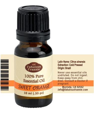 Fabulous Frannue Great Eight Essential Oils Set - 10ml Pure Oils in Carrying Case | Rosemary Lavender Sweet Orange & More | International Shipping Available - Buy Online on GoSupps.com