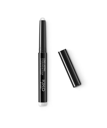 KIKO Milano Long Lasting Eyeshadow Stick 01 | Stick Format Eyeshadow With A Creamy Formula And Extreme Hold 01 Holo White
