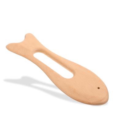Fomiyes 2st Guasha wood tool for the body manual massage devices Massage device made of wood multi-purpose tool lymphatic massage oil personal care board guasha-scratch bretting Jade portable beech stock 20x6.5cmx2pcs as shown 1x2stk