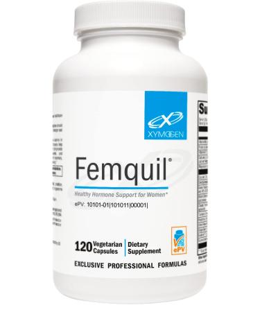 XYMOGEN Femquil - Supports Healthy Hormone Balance for Women with Folate Calcium D-glucarate DIM Black Cohosh Vitex - May Ease Common Symptoms Associated with PMS + Menopause (120 Capsules) - Buy Online on GoSupps.com
