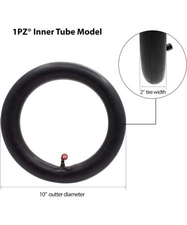 1PZ TH3-10W 10x2 Inch Black Seamless Stroller Hose - 90 Valve Angle for Perfect Tire Fit - Buy Online on GoSupps.com