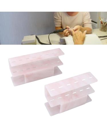 Optimal Tweezers Organizer Rack for Beauty Salons - 6 & 8 Holes Plastic Storage Stand Double Storage Space Robust & Functional Design - Buy Online on GoSupps.com