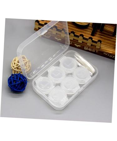 HAPINARY 3pcs Colored Invisible Lens Case Holder - Durable & Stylish for Travel | Shop Internationally - Buy Online on GoSupps.com