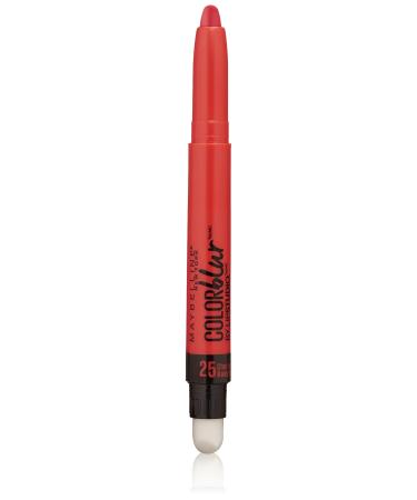 Maybelline Lip Studio COLORblur Matte Lipstick Pencil & Smudger  Cherry Cherry Bang Bang  0.04 oz.