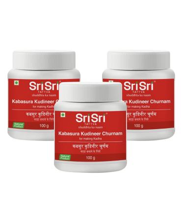 Sri Sri Tattva Kabasura Kudineer Churnam for making Kadha 100g (Pack of 3)