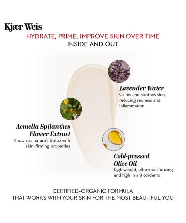 Kjaer Weis Illuminating Primer - Hydrating Face Makeup for Flawless Radiant Complexion | Pore Minimizer & Foundation Grip | Dewy Skincare - 30ml - Buy Online on GoSupps.com