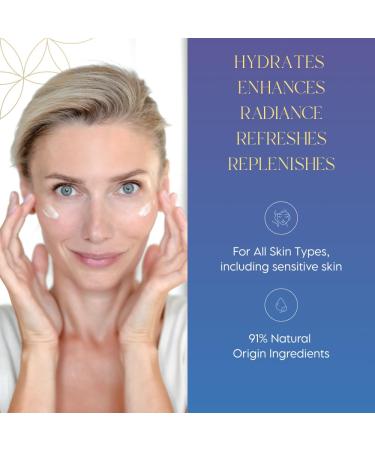 Moonkissed Restorative Moisture Emulsion | Hydrating Anti-Aging Face Moisturizer | Reduce Fine Lines & Wrinkles | Paraben & Cruelty Free Skincare | 1.69oz - ier Beauty - Buy Online on GoSupps.com