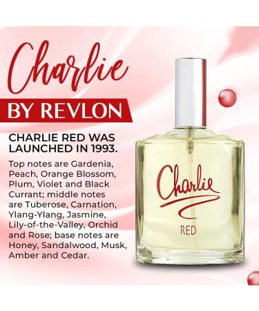 Charlie Rose Eau De Toilette Spray For Women Red 3.4 Ounce - Buy Online on GoSupps.com