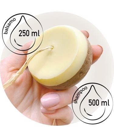 Senso Naturale Shampoo solid stimulation antihair loss environmentally friendly and vegan weak hair antithinning stimulates hair growth 100 natural PH 45 50 with cork - Buy Online on GoSupps.com