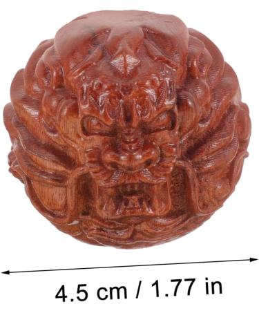 Magiclulu Massage Globe Fitness Balls - Wood Hand Massage Balls for Relaxation & Exercise | Small Gymnastics Balls for Hand Therapy - Buy Online on GoSupps.com