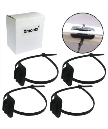 Xmomx 4 Sets Zip Ties for MTB Bike Cable Guide - Durable Clips for Brake, Shift, and Derailleur Cables - Buy Online on GoSupps.com