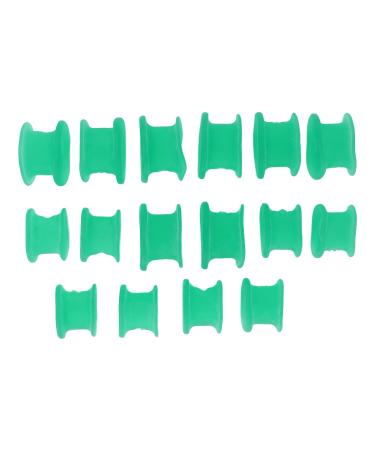Toe Separator Green Toe Spacer Unisex for Overlapping Toes for Pain Relief