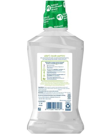 Toms of Maine Cool Mountain Mint Mouthwash - 16 Oz | Natural Fresh Breath | International Shipping Available - Buy Online on GoSupps.com