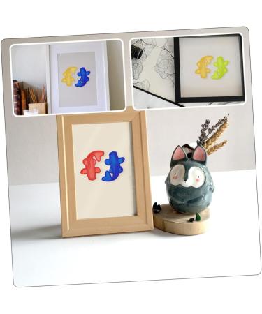 NUOBESTY Silicone Stamps 12 Pcs Carp Silicone Mold Suite 3D Silica Gel White Non Stick Flower Stickers Whitex4pcs 2X4X5.8CMx4pcs - Buy Online on GoSupps.com
