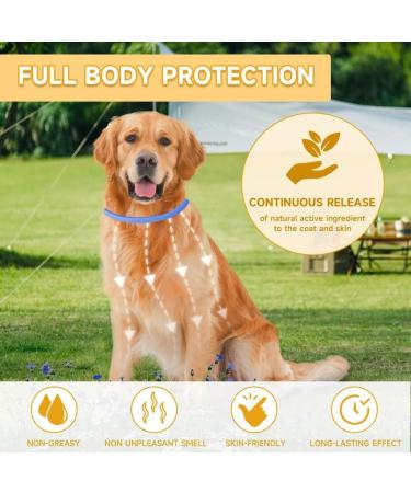 Repellent Collars for Dogs Repellent Collar for Dogs Adjustable Water Resistant repellent Collar Dog Natural Dog repellent Collars for Puppies Small Medium Large Dogs Blue 2pack - Buy Online on GoSupps.com