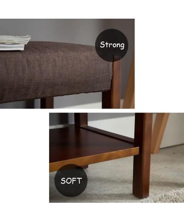 Doorway Shoe Rack Space-Saving Shoe Stool Storage Slippers Shoe Cabinet Foot Sofa Stool Shoe Stool Brown Shoe Organizer (Color : Natural) (Brown) - Buy Online on GoSupps.com