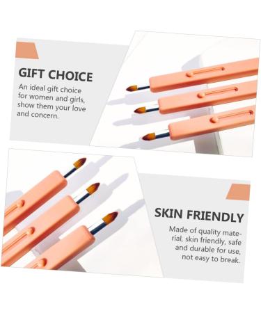 HAPINARY 1pc Retractable Lip Brush Makeup Brush Eye Shadow Portable Lip Scrubber Cosmetics Brush Tool Lipstick Cosmetic Tool Lip Liner Brush Travel Telescopic Plastic - Buy Online on GoSupps.com
