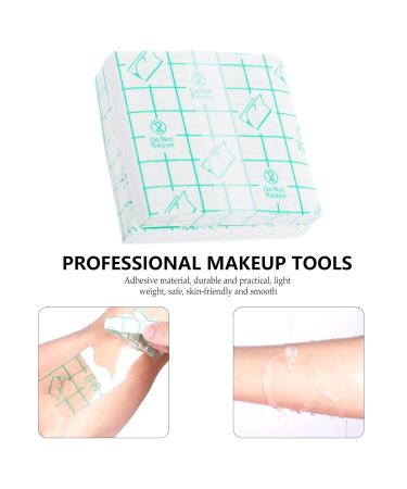 TEHAUX 100pcs Waterproof Makeup Hand Palette - Clear Mixing Palette & Makeup Tape - Essential Cosmetic Accessories - Buy Online on GoSupps.com