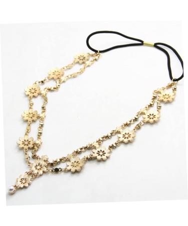 Beatifufu Rhinestone Elastic Headband Hair Bands for Womens Hair Gypsy Forehead Chain Hair Jewels for Women Elastic Headbands for Women Elastic Rhinestone Headwear Bridal Head Alloy Material - Buy Online on GoSupps.com