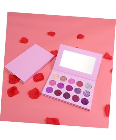 Angoily 2pcs 15 Eyeshadow Makeup Palette Eye Shadow Make up Kit Miss Pearlescent 1 count (Pack of 1) Purplex2pcs - Buy Online on GoSupps.com