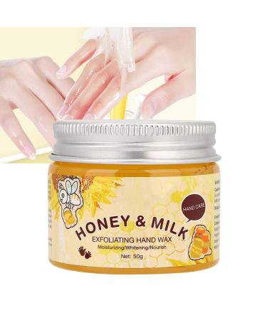 Buy Honey Milk Hand Wax Mask - 50g Moisturizing & Whitening Peeling Hand Care | International Shipping - Buy Online on GoSupps.com