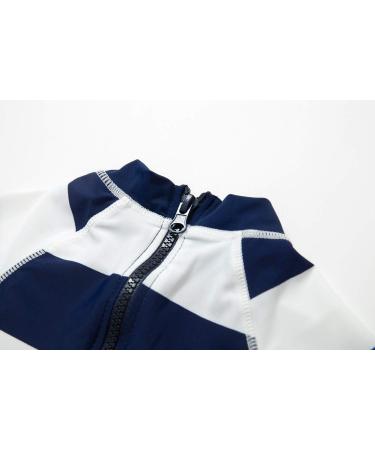 BONVERANO Baby Boys Swimsuit UPF 50+ Sun Protection Navy Stripe 2-3 Years - Buy Online on GoSupps.com