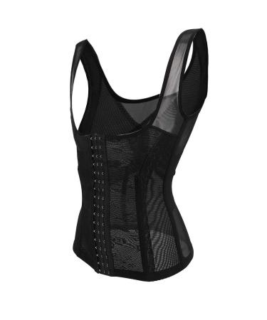 JTLB Breathable Body Shape Waist Trainer for Women - Slimming Corset in Black for Perfect Body Shaping - Buy Online on GoSupps.com