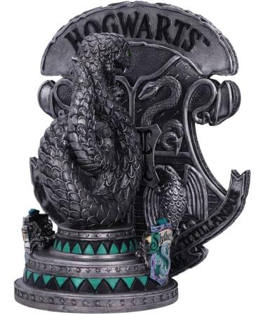 Buy Nemesis Now Harry Potter Slytherin Bookend | Officially Licensed 20 cm Resin Silver | Perfect Christmas Tree Ornament - Buy Online on GoSupps.com