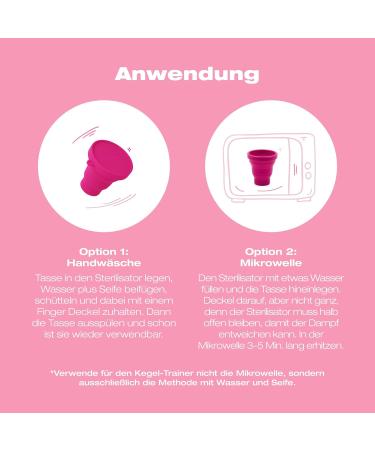 Intimina Sterilizer for Menstrual Cup | Portable & Folding Container for On-the-Go Hygiene - Buy Online on GoSupps.com