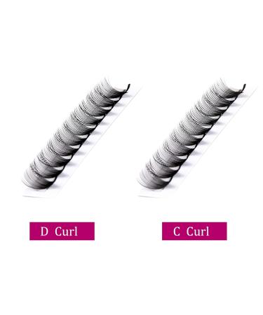 Buy 20D 0.07mm C Curl 13mm Russian Volume Eyelash Extensions - Premade Fans for Luscious Lashes - International Shipping Available - Buy Online on GoSupps.com
