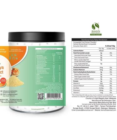 8x Cempedak (Artocarpus integer) Standardized Extract Powder 100g - Buy Online on GoSupps.com