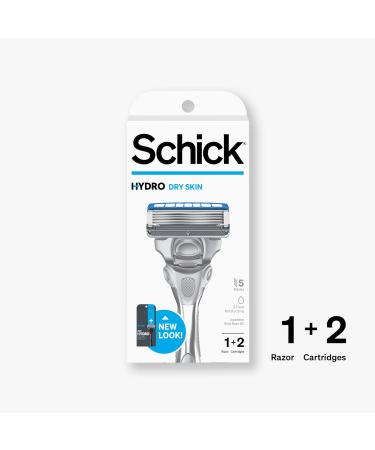 Schick Hydro 5 Sense Hydrate Razor for Men - 1 Handle, 2 Refills - Shock Absorb Technology - Buy Online on GoSupps.com