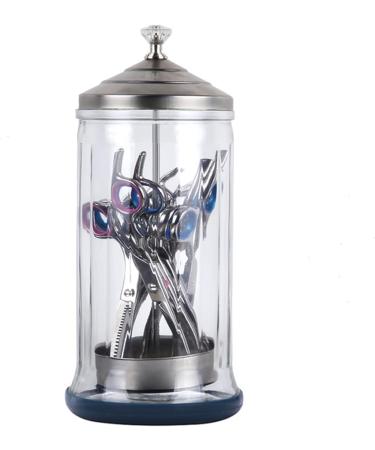 Barber Shop Scissors Tweezers Cleaning Bottle 840ml Hair Salon ing Jar for Cleaning Hairdressing Tools - Buy Online on GoSupps.com