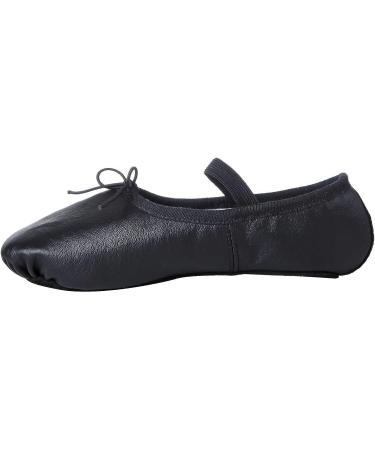 Linodes Leather Ballet Shoes - Toddler/Little/Big Kid/Women - Size 5 - Black - Buy Online on GoSupps.com