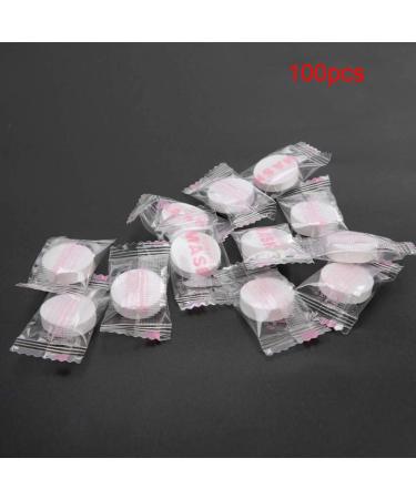 100Pcs Compressed Face Masks - Nonwoven Fiber DIY Skin Care Natural Cotton Wrapped Masks for International Shipping - Buy Online on GoSupps.com