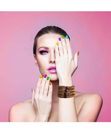 GYGYL Hair Ties for Women & Girls - No Damage Elastic Ponytail Holders for Thick Hair | 8 Pack Brown - Buy Online on GoSupps.com