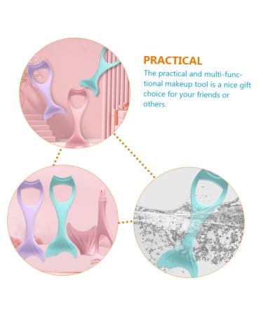 FRCOLOR 4pcs Multi-Tool Set: Mascara Brush Eyeliner Guide Lashes Tool & Makeup Brushes - Perfect for Professional Eye Makeup - Buy Online on GoSupps.com