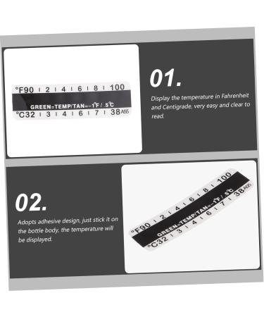 Urine Temp Strips 25pcs | Fish Tank Test Strips | Urinalysis Sticker - Buy Online on GoSupps.com
